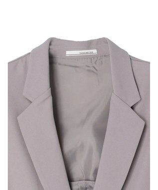 Green Parks ・ＥＬＥＮＣＡＲＥ　ＤＵＥ　バックスリットテーラーベスト Gray