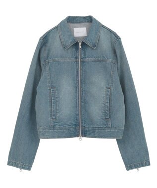 AMERICAN HOLIC WZIPデニムジャケット Light Indigo
