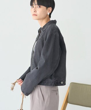 AMERICAN HOLIC WZIPデニムジャケット Black