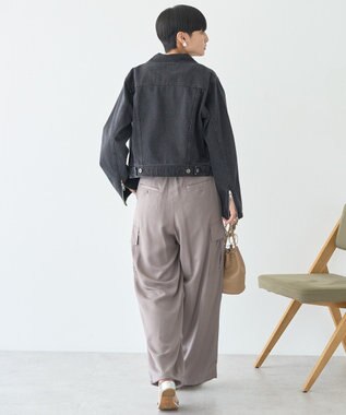 AMERICAN HOLIC WZIPデニムジャケット Black