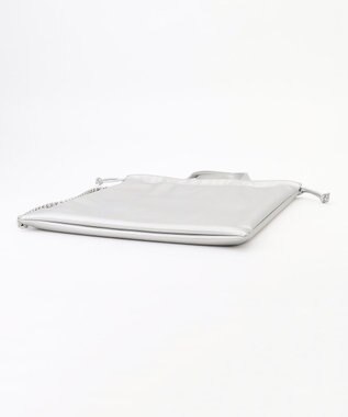 ICB 【2WAY】ドロストトートショルダー シルバー