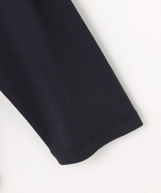 JOSEPH ABBOUD 【柔らかな肌触り】ソフトスムースダイヤロゴプリント Tシャツ ネイビー系