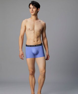 WACOAL MEN ボクサーパンツ フロント快適設計 吸汗速乾 前開き 下着 メンズ GT3111 /ブロス バイ ワコールメン パープル