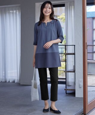 Tiaclasse 【新色追加・シーズンレス・日本製】エアシルキーパンツ ブラック