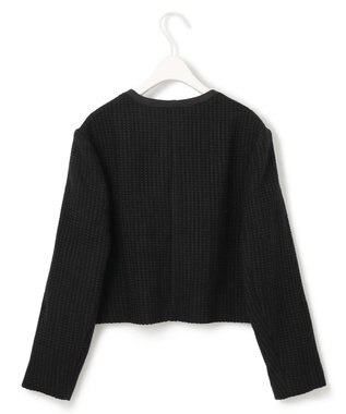 ICB Splittweed ノーカラージャケット ブラック系