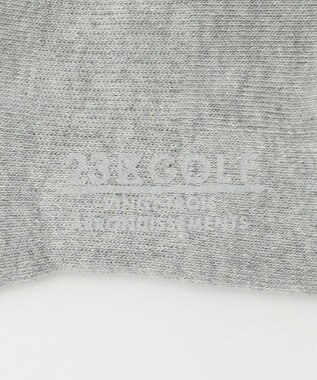 23区GOLF 【WOMEN】ライン入リ ニーハイソックス ライトグレー系
