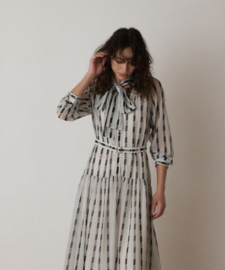 ハートストライプワンピース