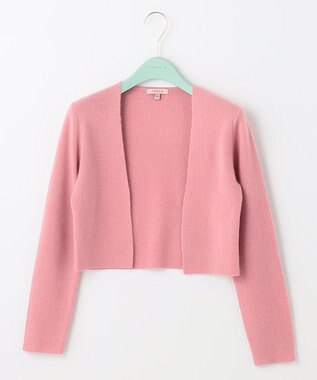 TOCCA 【洗える！】CASHEMERE ボレロ ローズ系