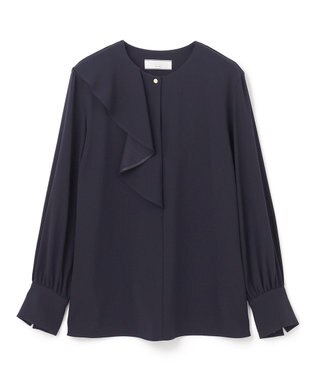 BEIGE， CINDY / アシンメトリーブラウス Navy