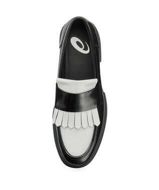 ASICS WALKING ランウォーク レディース 2E ブラック/ホワイト