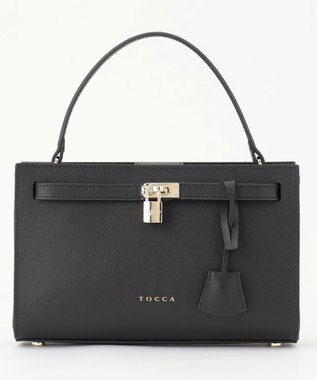 TOCCA LIAISON LEATHER MINIBAG ミニバッグ ブラック系
