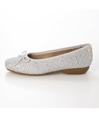 ing <ing>リラックスバレエシューズ シルバービー