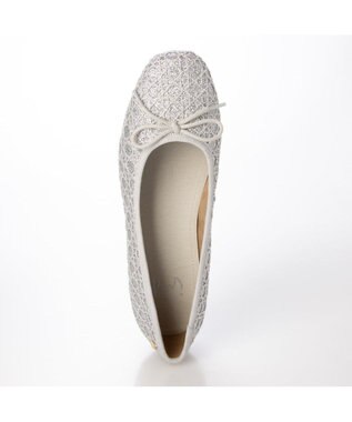 ing <ing>リラックスバレエシューズ シルバービー