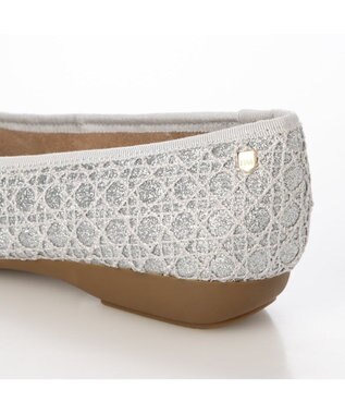 ing <ing>リラックスバレエシューズ シルバービー