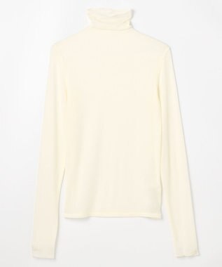 NAVE 【ReNAVE・洗える】シルク混シアータートル ホワイト系