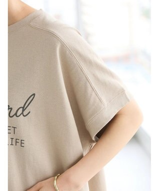 CRAFT STANDARD BOUTIQUE 10/- ヴィンテージフレンチスリーブワンピース Beige