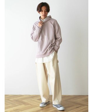 CRAFT STANDARD BOUTIQUE フェイクスエードプルパーカー Lavender