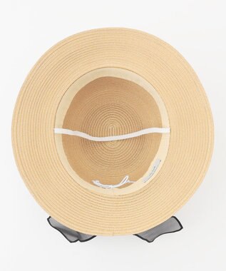 ANY KIDS リボン ブレード ハット モカ×ブラック