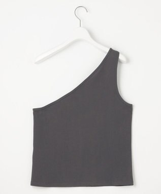 23区 L 【SLOW/一部店舗限定】ライトツイストコットン レイヤード タンクトップ グレー系