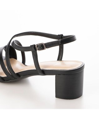 Riz raffinee <Riz raffinee>アンクルストラップサンダル ブラック