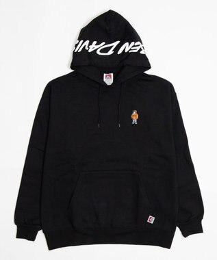 WEGO BENDAVISグラフィックプルパーカー ダークグリーン