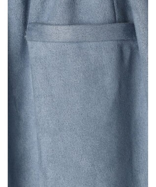 Green Parks ・Ｐｅｔｉｔ　Ｆｌｅｕｒ　スエードライクセミフレアパンツ Blue