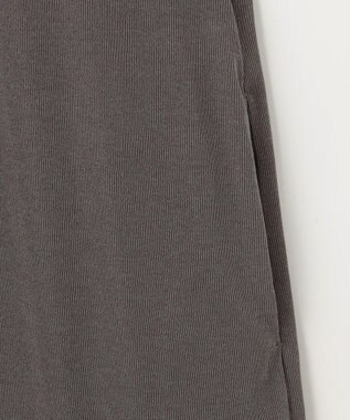 ANY SIS 【洗える】サラサラ着流し カーディガン チャコール