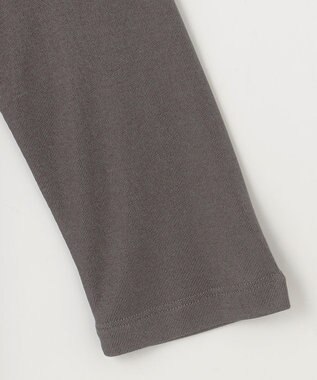 ANY SIS 【洗える】サラサラ着流し カーディガン チャコール