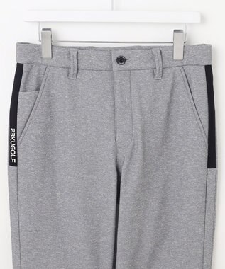 23区GOLF 【MEN】【ストレッチ】バックメッシュポンチ テーパードパンツ ライトグレー系