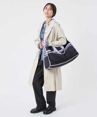 LeSportsac DELUXE LG WEEKENDER/ディープシー/ソフトラベンダー ディープシー/ソフトラベンダー