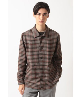 DAKS ハウスツイード テーラード オーバーシャツ