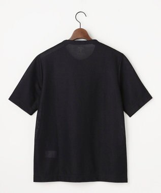 JOSEPH ABBOUD MOUNTAIN 【オーガニックコットン/MADE IN JAPAN】アウトドア Tシャツ ネイビー系