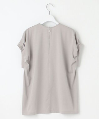 23区 【SACRA】プレーティングクロス カットソー 【23区別注】グレージュ系