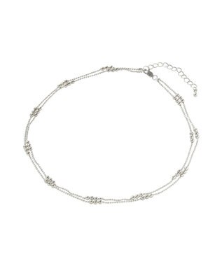 Green Parks スリードットチェーンネックレス Silver