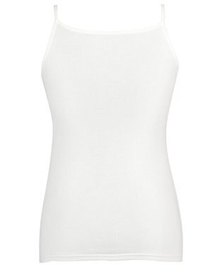 Wing ジュニア 胸あて付きキャミソール Wing Teen 綿混素材(身生地部) 成長する胸にフィット 【STEP1～2】 RL6917 ウイング／ワコール ホワイト