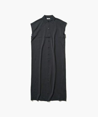 ATON 50/2 NATURAL DYED ORGANIC | ポロドレス CHARCOAL GRAY