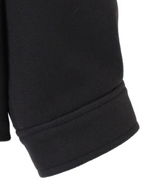 WEGO 【ユニセックス着用ITEM】メルトンショートZIPブルゾン ブラック