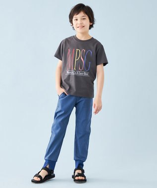 UNFILO 【110-150cm】デニムジョグパン(UNISEX) ブルー