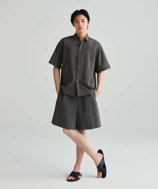 NAVE 【ReNAVE　撥水機能・UVカット・透湿・接触冷感・洗える】ナイロンタスランショートパンツ グレー系