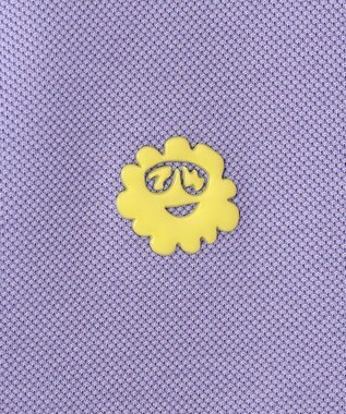 PW CIRCULUS 【MEN】【吸汗速乾/ストレッチ】ベーシックカノコ ポロシャツ ラベンダー