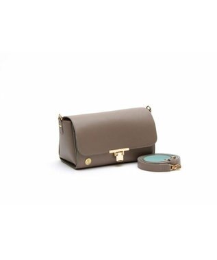 A.D.M.J. 【牛革】クラシックアニルブリロ/ラウンドクラッチショルダー AN.BR