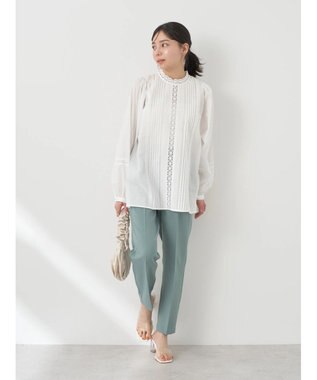 earth music&ecology 接触冷感テーパードパンツ Mint