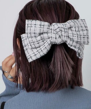 WEGO L柄リボンバレッタ 柄1