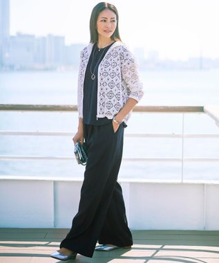 自由区 S 【カタログ掲載・人気素材・新型登場・新色追加・セットアップ対応】エアリーツイルプルオーバー ブラウス ［新色］ネイビー