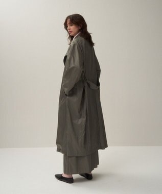 ATON WASHER NYLON | リーファーコート CHARCOAL GRAY