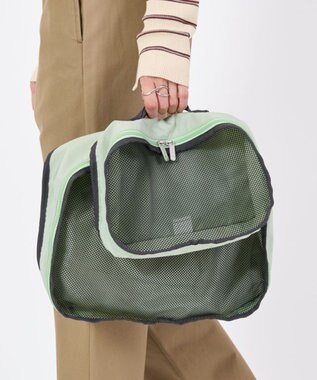 LeSportsac PACKING POUCH SET/フロスティグリーン/サンダー フロスティグリーン/サンダー