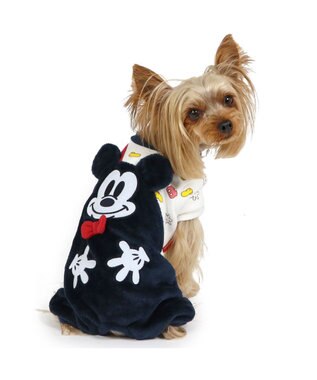 PET PARADISE ディズニー ミッキーマウス お揃いロンパース 小型犬 ネイビー