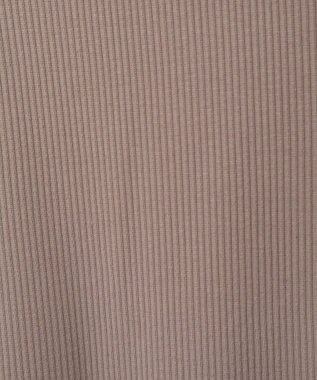 Green Parks ５分袖テレコリブプルオーバー Brown