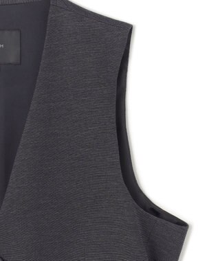 JOSEPH HOMME 【LEON 掲載】ウーステッドモックロディ ジレ グレー系