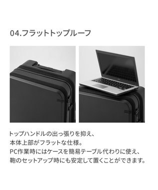 ACE BAGS & LUGGAGE ace. トルク スーツケース 63/78L A4/15.6インチPC収納 ガーメントケース付 09092 エース ジェットブラック
